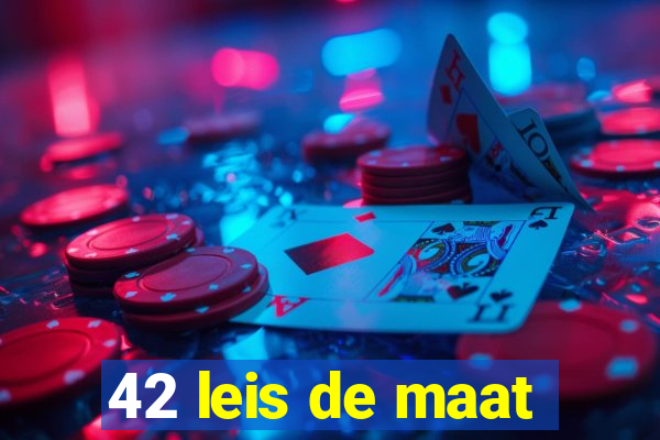 42 leis de maat